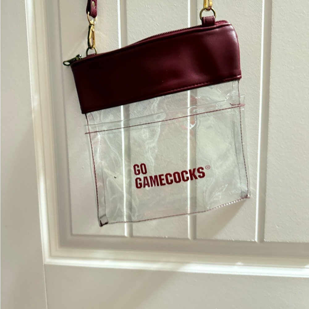 South Carolina Gamecocks NCAA Clear Gameday Crossbody Purse - Picture 4 of 4